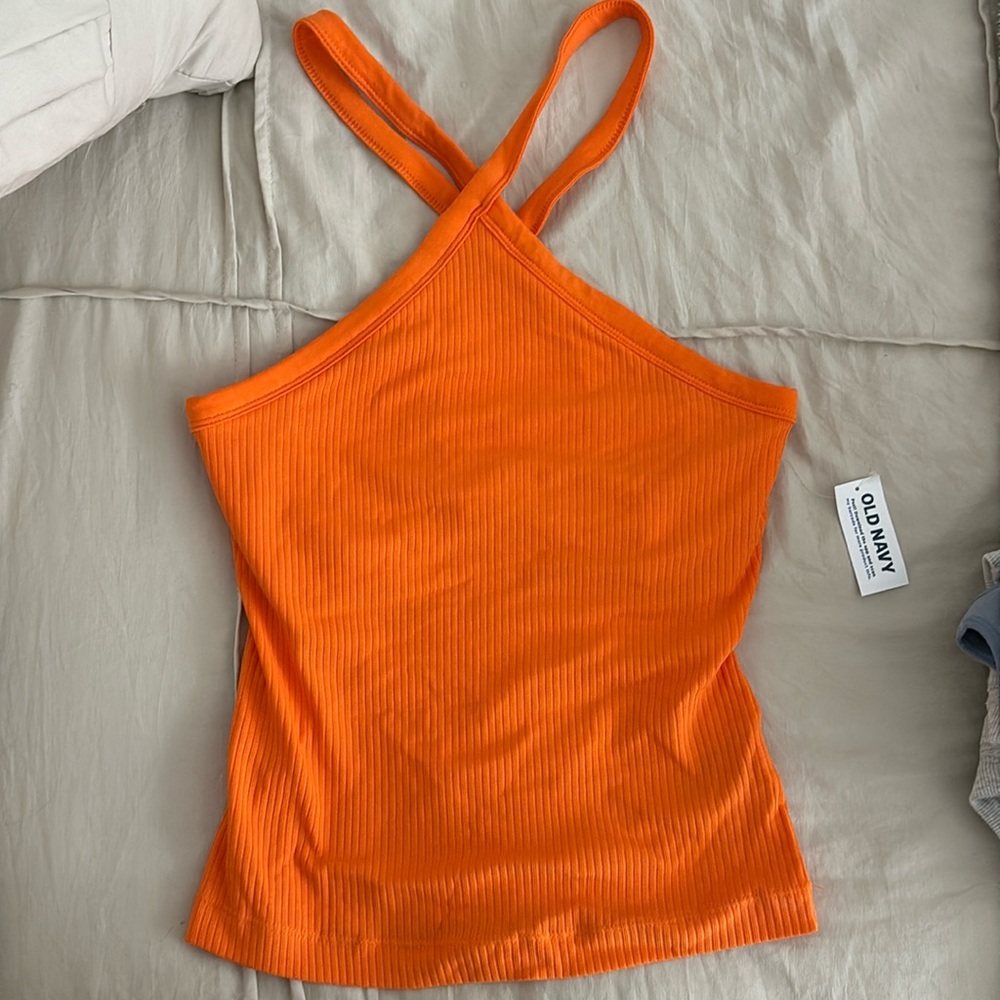 NWT Old Navy cross over tank- double lined